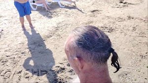 Дагестан. Каспийск. Пляж. Каспийское море