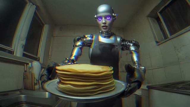 Ai Кибер Масленица. Сотворил видео в нейросетях на блин