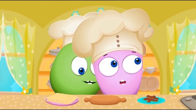 Вместе с Оп Боб и Диди готовим Фрикадельки и пюре | Мул? смотреть онлайн