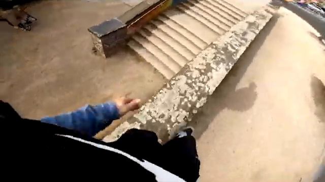 ПАРКУР ПОВ! POV PARCOUR./ БАНАН ОКАЗАЛСЯ НЕ СВЕЖИМ! смотреть онлайн