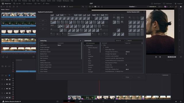 Вкладка Cut в DaVinci Resolve: как работать, нарезать видео и за смотреть онлайн