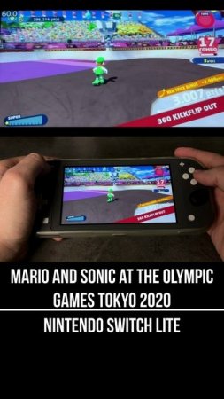 Mario and Sonic at the Olympic Games Tokyo 2020 Nintendo Switch Lite Gameplay