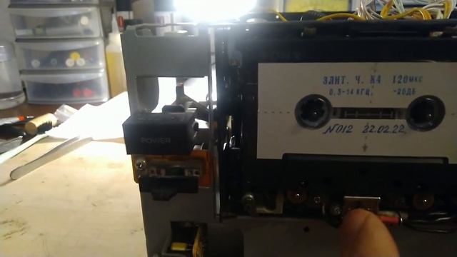 AKAI GX-95 MK II. Сборка одной живой головки RP4-10SR из половинк? смотреть онлайн