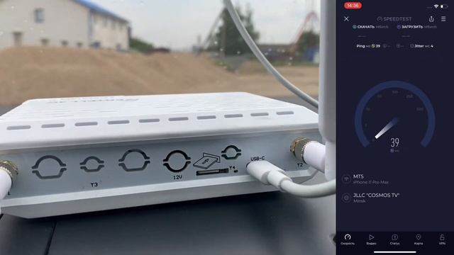 Тест 5G модема в Беларуси | Модем M.2 Fibocom FM350-GL в корпусе VT смотреть онлайн