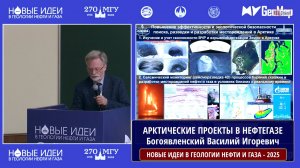 Ситуация с арктическими проектами в нефтегазе. БОГОЯВЛЕНСКИЙ Василий Игоревич