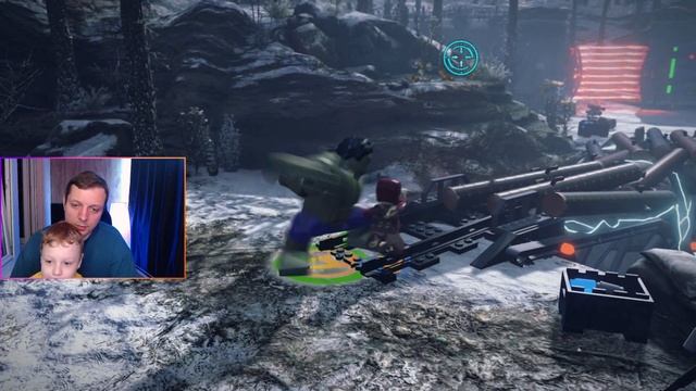 Илюша играет в LEGO: Marvel Super Heroes смотреть онлайн
