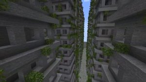 Построил заброшенный город в майнкрафт#minecraft #построй?
