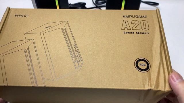 АКУСТИЧЕСКАЯ СИСТЕМА FIFINE AMPLIGAME A20 RGB ОБЗОР смотреть онлайн