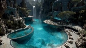 4-Min Sci-Fi Getaway AI's Stunning Alternate Future Earth