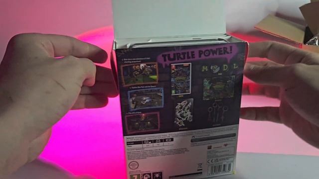 Распаковка игры TURTLES MUTANTS UNLEASHED DELUXE EDITION на Nintendo SWITCH смотреть онлайн