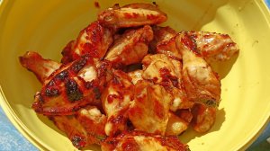 Крылышки гриль
