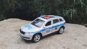 Модель Skoda Kodiaq первого поколения в версии ДПС