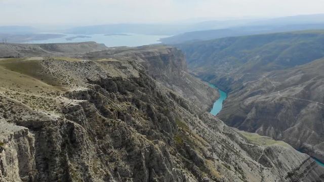 Сулакский каньон в 4к. Россия Дагестан что посетить