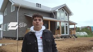 Дом 200 м2. За 4,3 МЛН. Построили за 15 дней. Сип дом