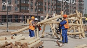 Ход строительства ЖК 1-й Южный апрель 2025