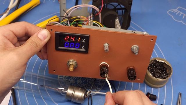 Ремонт переделанного регулируемого блока питания из ? смотреть онлайн