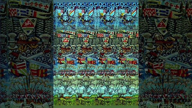 15 стереокартинок. Отдых для глаз и мозга. 15 stereograms. Rest for