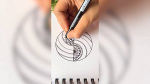 Рисуем Зендудл. Рисование бесплатно урок. Рисование на состояние. Медитативное состояние.