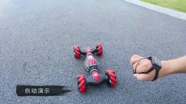 Машинка-перевертыш Stunt Car, управление жестами! смотреть онлайн