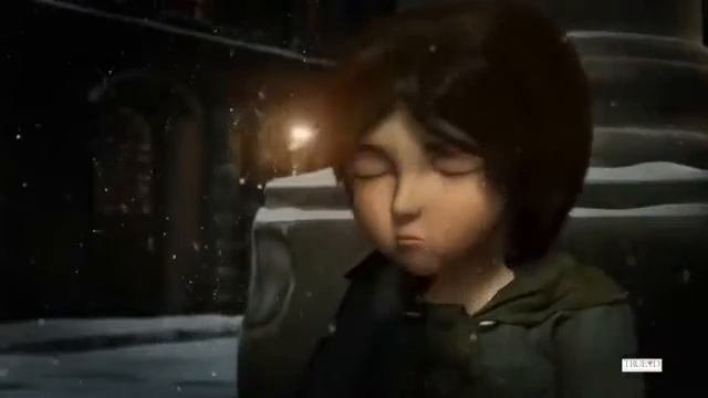 Грустный мультфильм 《Девочка со спичками》