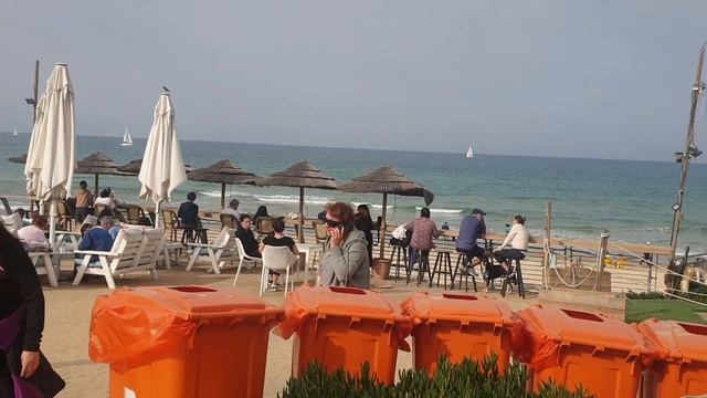 ТЕЛЬ-АВИВ. Променад Хоф-аЦук+ ответ комментаторам. смотреть онлайн