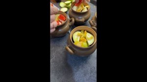Лосятина в горшочках