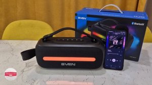 SVEN PS-255, Портативная акустическая система с беспроводн