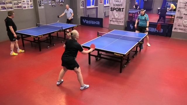 гр. Iф. Лыков С. (774) - Орлова О. (499) настольный теннис 20.05 Любительский турнир ТТСПОРТ