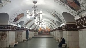 Самые красивые станции московского метро ( ч.1)..2025  #intere