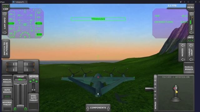 СКАЧАЛ TURBOPROP FLIGHT SIMULATOR НА КОМПЬЮТЕР И ПРОБУЮ ИГРАТЬ смотреть онлайн