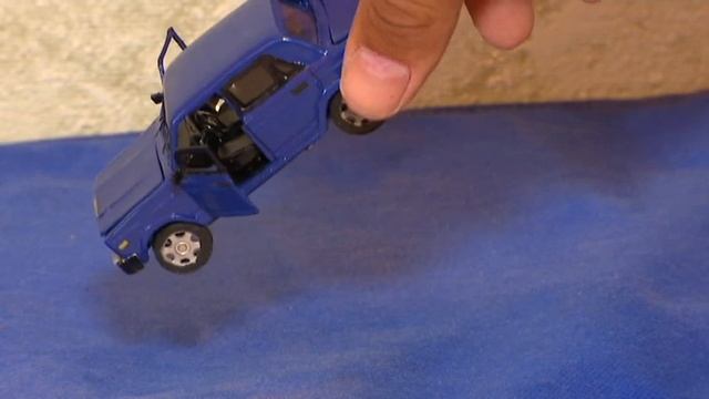 ваз 2107 модель из бумаги в масштабе 1:43 смотреть онлайн