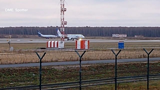 Мини споттинг в Домодедово на телефон, учимся снимать смотреть онлайн