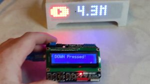 Для модуля LCD Keypad Shield написал библиотеку, вернее заста?