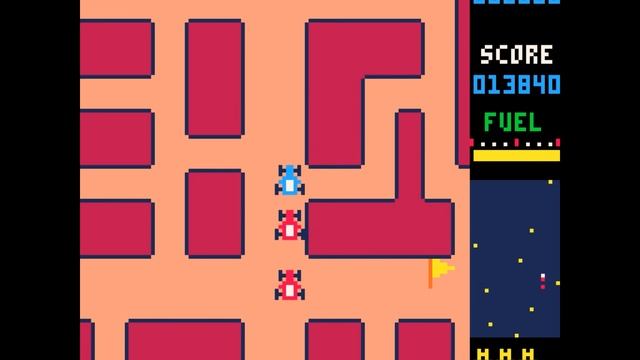 NEW RALLY-X (2025) Pico-8