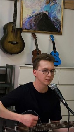 Играем Спокойную ночь #гитара #кавер #песня #цой #цойжив #cover