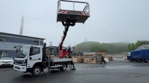 Обзор DongFeng Z55N Автовышка. Высота 18 метров