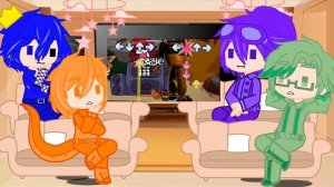 Реакция Радужный друзей из роблакса на мод FnF