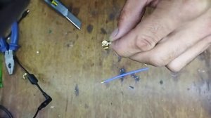 Паяємо SMA роз'єм під пайку на кабель RG402