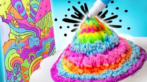 ✨Волшебная картина 3D-фломастерами 🎨 Простое рисование своими руками