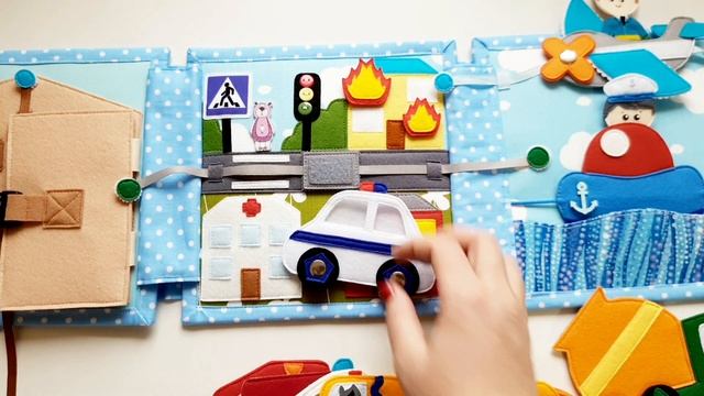 Игровой планшет "Изучаем транспорт, профессии" смотреть онлайн