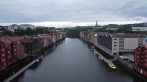 Trondheim City in Trøndelag, Norway  / Тронхейм Норвегия