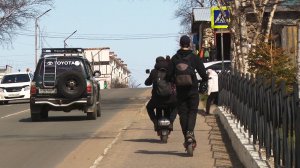 В охинском отделении ГАИ сообщили о первых наказаниях юных нарушителей на электросамокатах