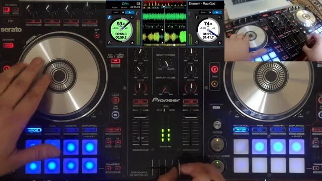 Sсratch | скретч на контроллере (Pioneer SR) смотреть онлайн