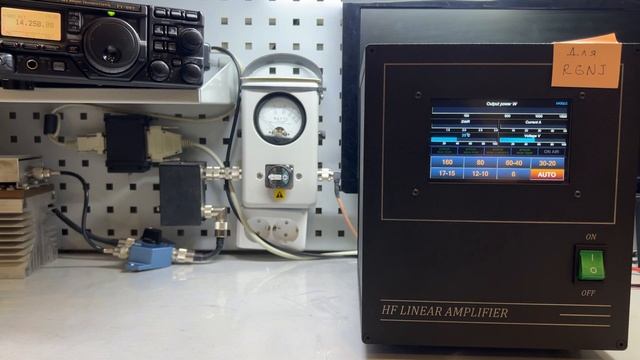 EB1200 транзисторный усилитель КВ/6м для R6NJ смотреть онлайн