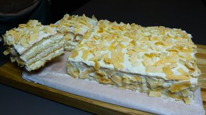 Торт за 20 минут. Домашний, кокосовый торт! Просто и очень вкусно!