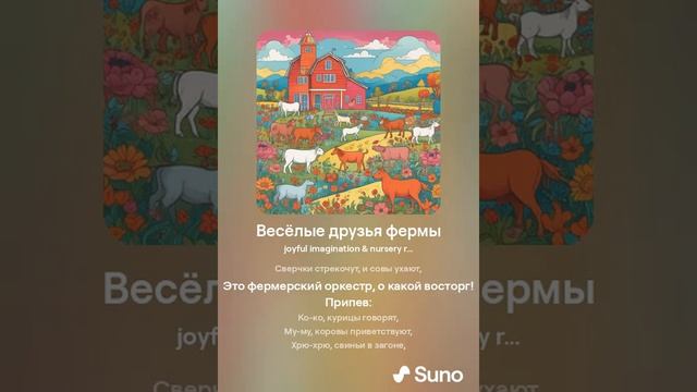 Весёлые друзья фермы