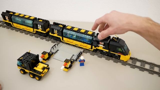 Стильный Поезд 4559 – Раритетный набор ЛЕГО 1996 года смотреть онлайн