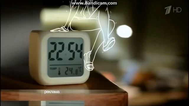 Рекламная заставка (Первый канал, 2017) Ночь и Женское, Рисунок