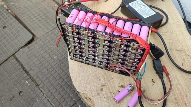 li ion 18650 EAIEP пять лет на электровелосипеде (что стало). смотреть онлайн