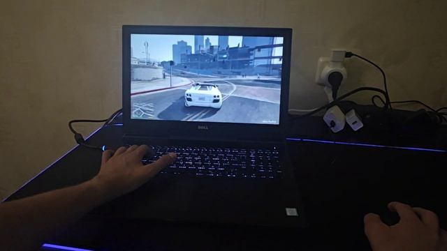 Мощный Игровой ноутбук Dell Gaming GTA 5 MAXIMUM GRAPHICS! смотреть онлайн